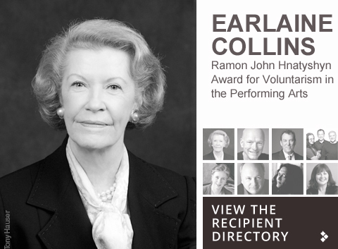 Earlaine Collins Ramon John Hnatyshyn Award for Voluntarism in the Performing Arts